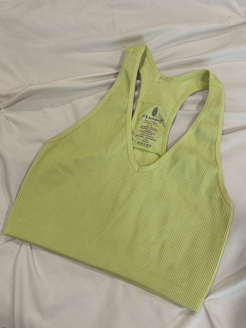Free People Movement Ribbed Cropped Tank